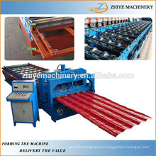 high speed steel metal roofing glazed tile equipment